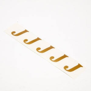 J - Oasis Self-Adhesive Vinyl Lettering