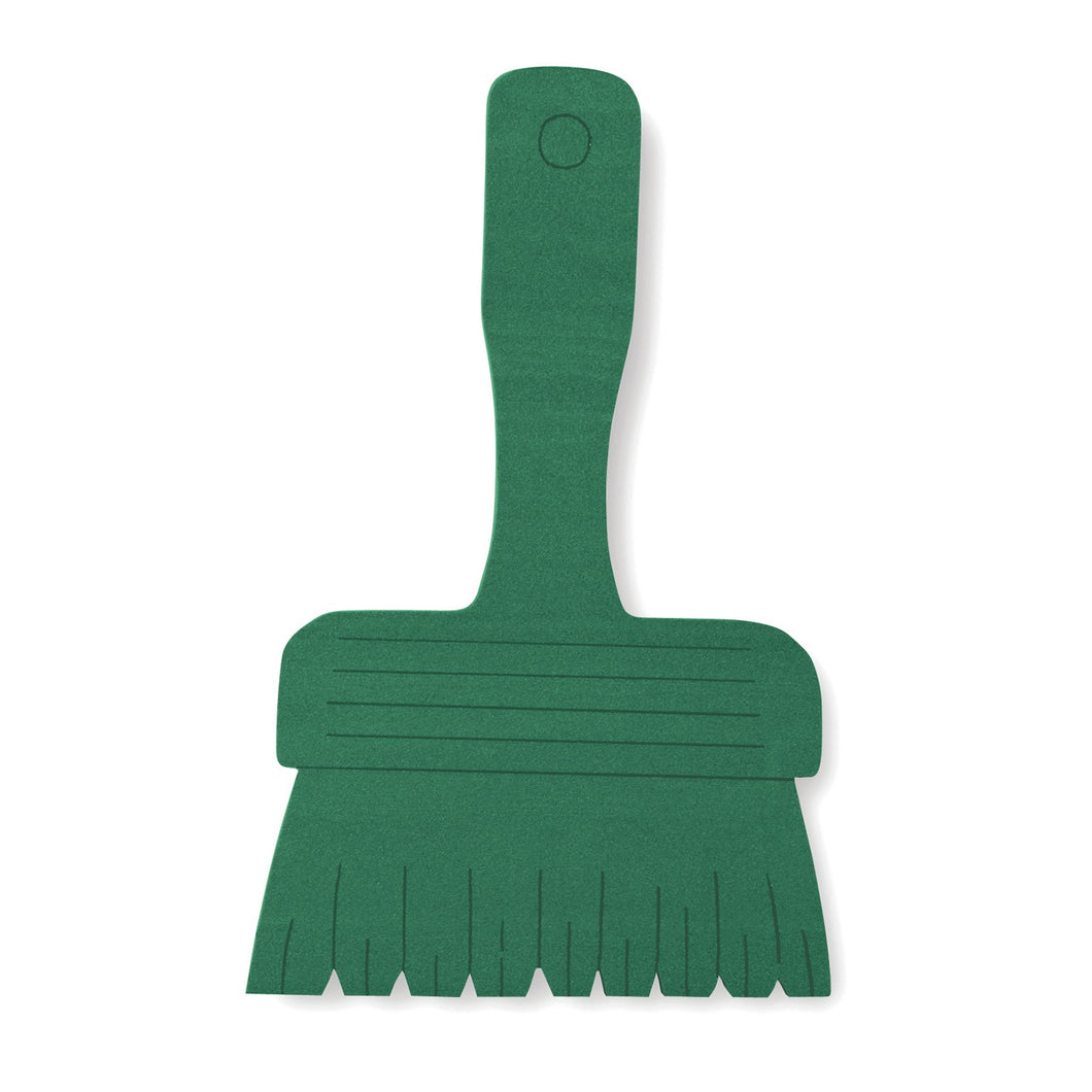 Paintbrush - Wet Foam Backed - Val Spicer - LARGE ITEM